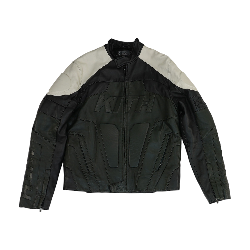 Black Fall-Winter 2025 Stadium Leather Wayne Moto Jacket