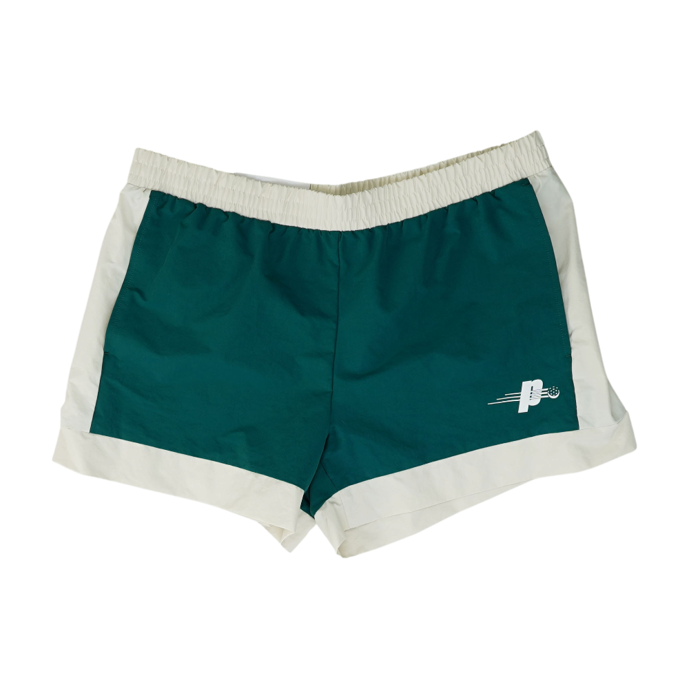 Green Color Block Active Shorts – Unclaimed Baggage