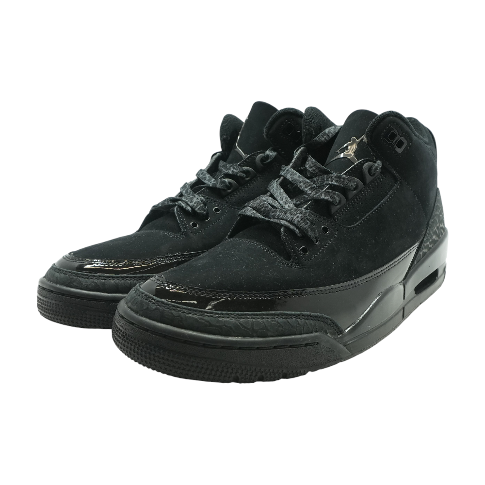 Nike Air Jordan 3 ブラック Black Cat Jordan 3 Retro High-Top Athletic Shoes – Unclaimed Baggage