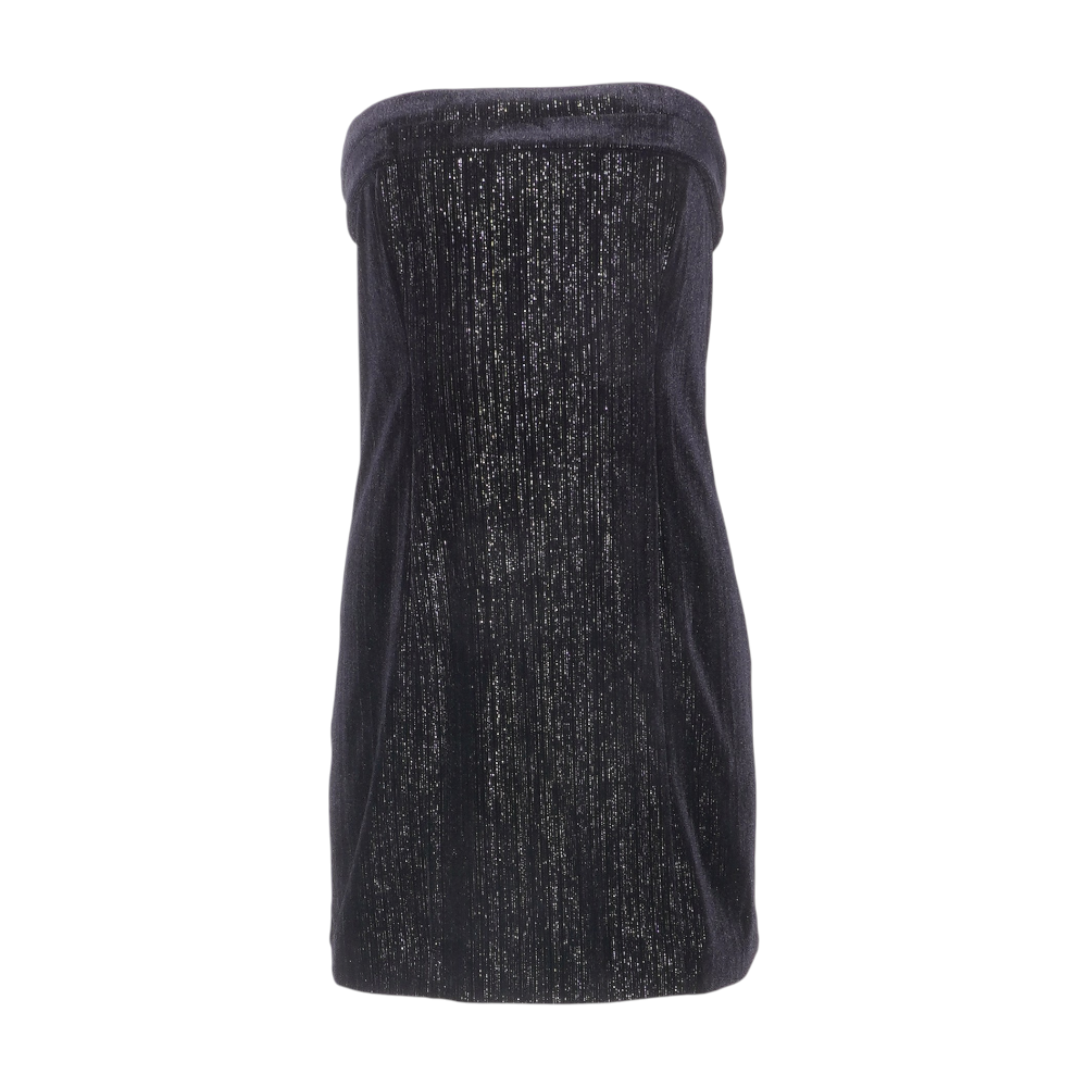 urban black mini dress UO Mallory Velvet Mini Dress