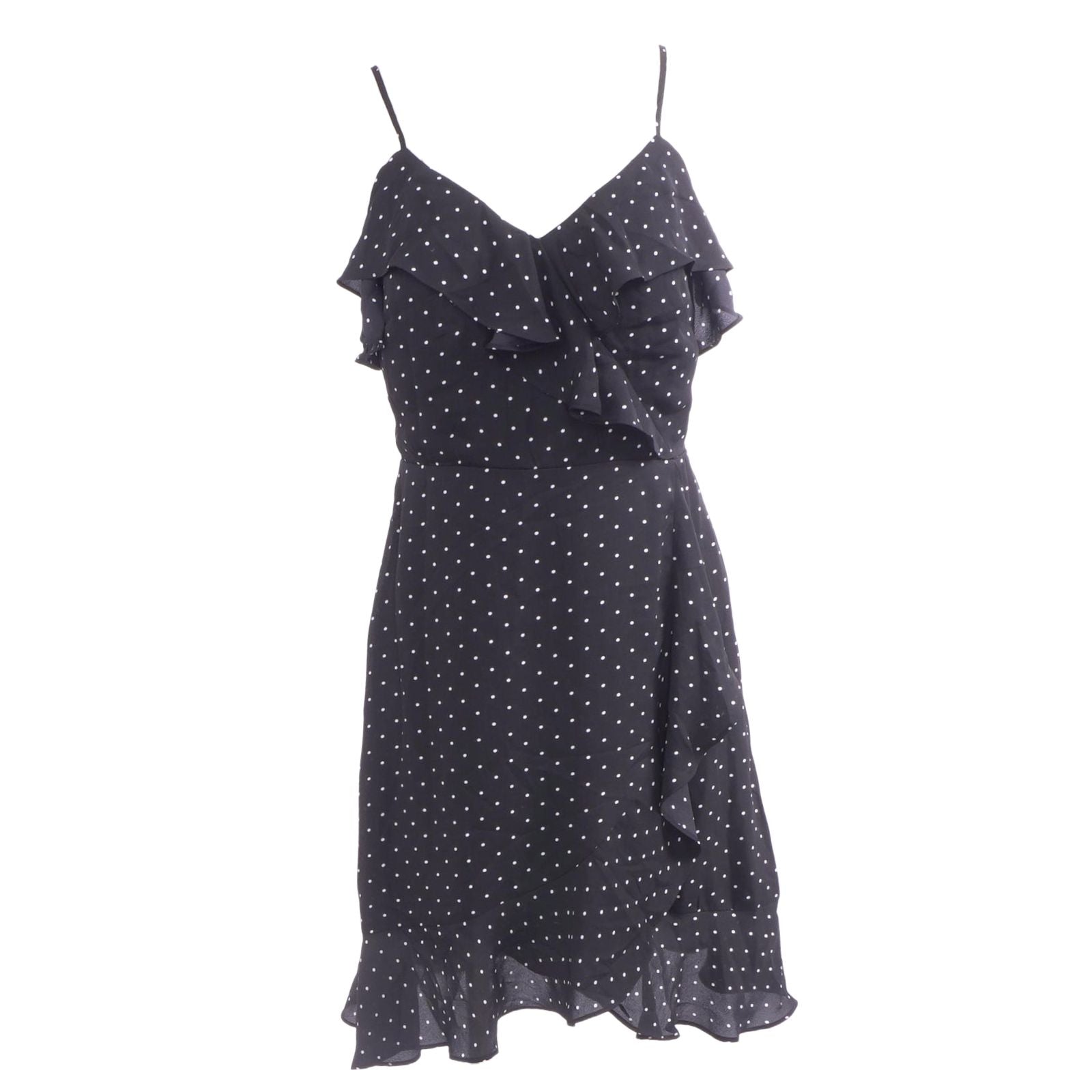 Black Polka Dot Midi Dress  Unclaimed Baggage