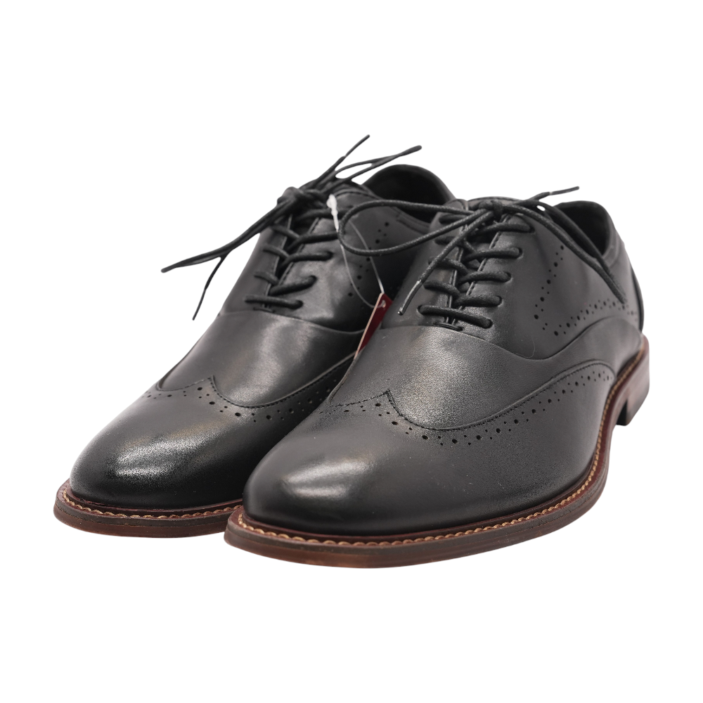 black dress shoes stacy adams Black Lace-Up Dress Shoes – Unclaimed Baggage