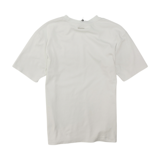 Hover White Solid T-Shirt