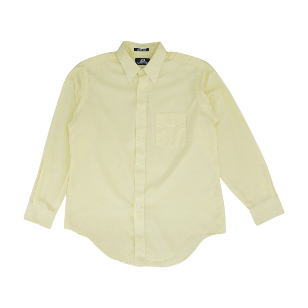 Yellow Solid Long Sleeve Button Down – Unclaimed Baggage
