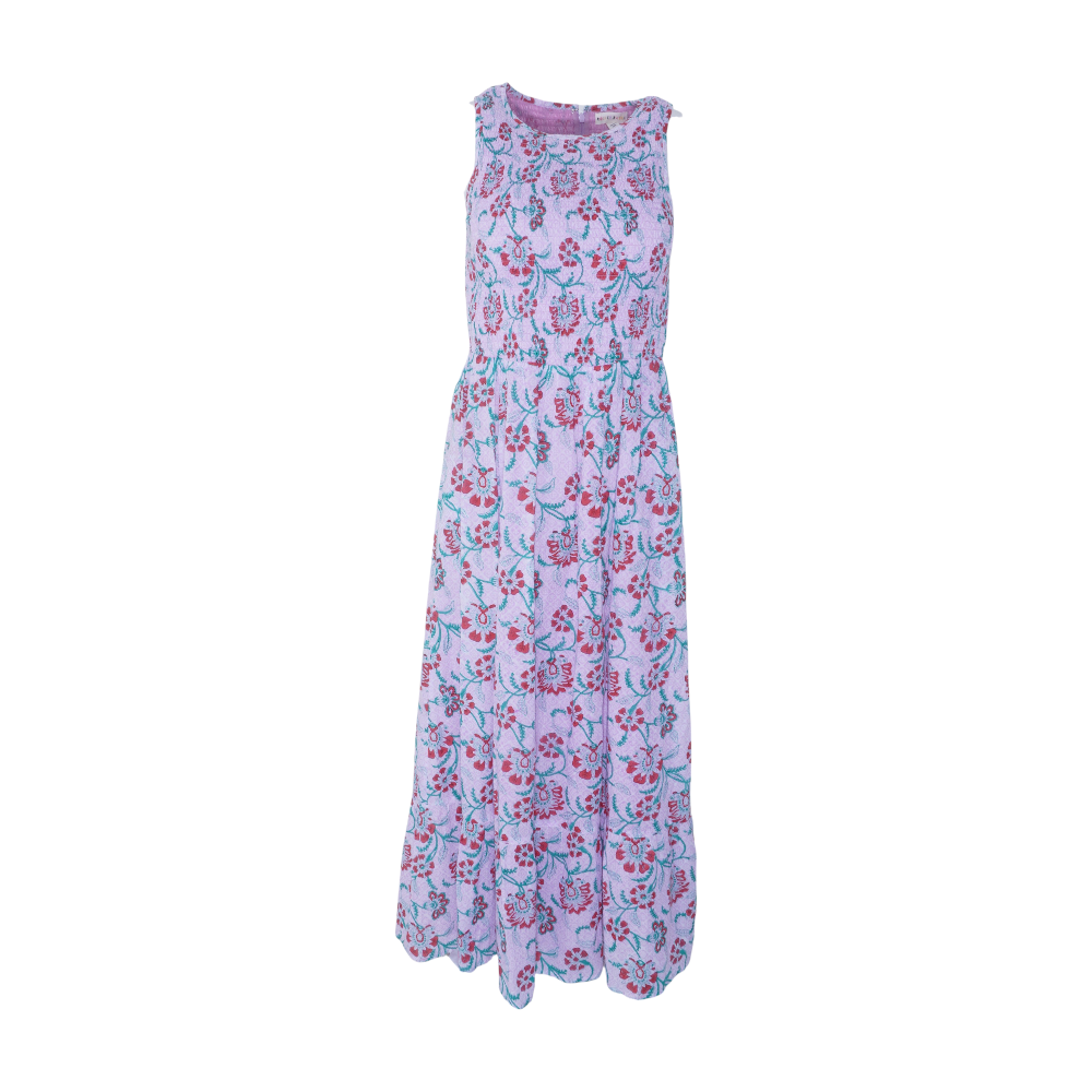 Lavender Floral Midi Dress  Unclaimed Baggage