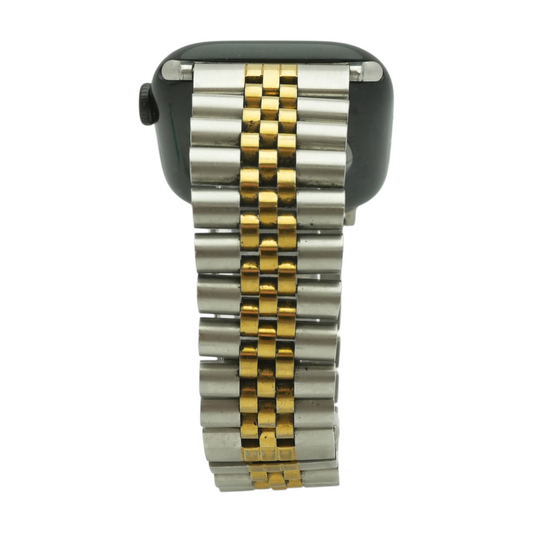 Hover 46mm Series 9 Jet Black Smartwatch Silver Band Small