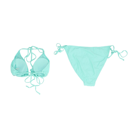 Hover Blue Plus Size Swim Set