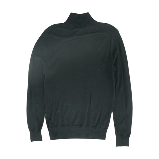 Hover Black 1/4 Zip Sweater