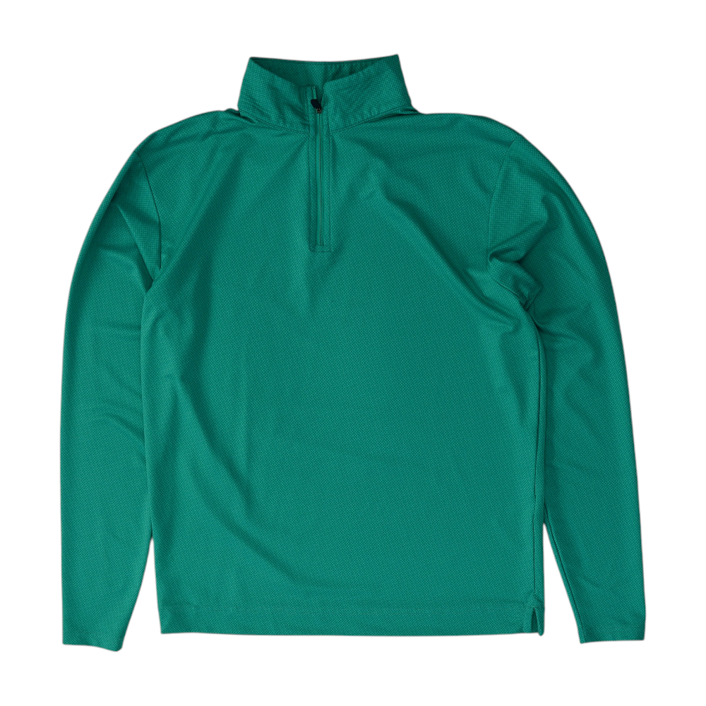 Green Abstract 1/4 Zip Pullover – Unclaimed Baggage