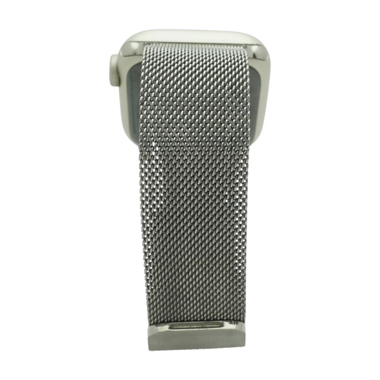 Hover 41mm Series 7 Silver Smartwatch Silver Band S/M