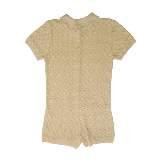 Hover Cream Romper