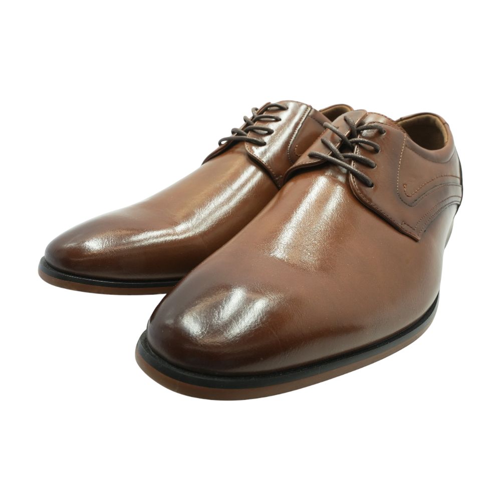 Brown Leather Derby/oxford Dress Shoes – Unclaimed Baggage
