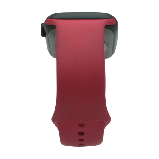 Hover 45mm Series 9 Midnight Smartwatch Punch Red Band M/L