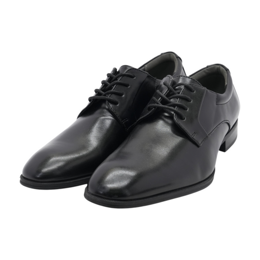Hover Alfani Black Lace-Up Dress Shoes – Image 2