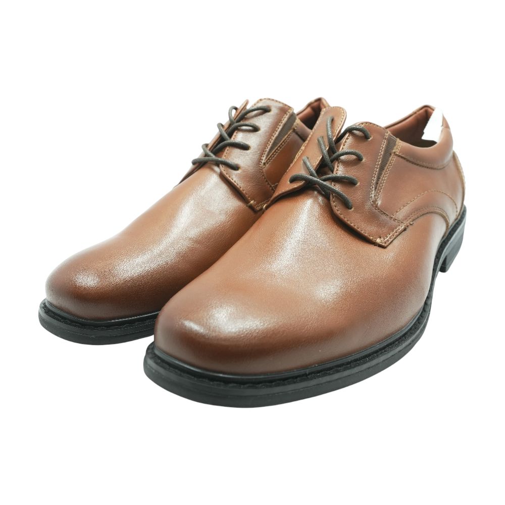Brown Leather Derby/oxford Dress Shoes