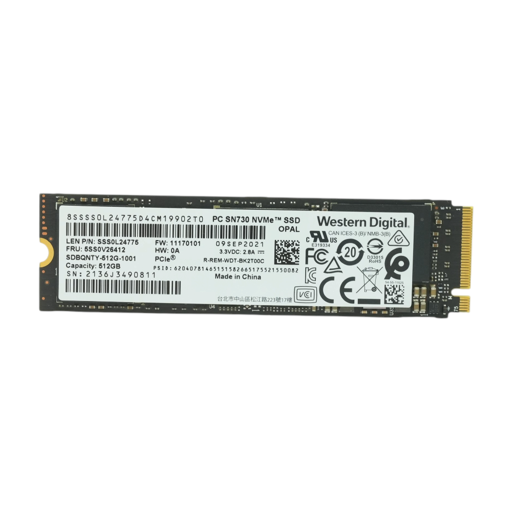 512GB PC SN730 Internal NVMe SSD – Unclaimed Baggage