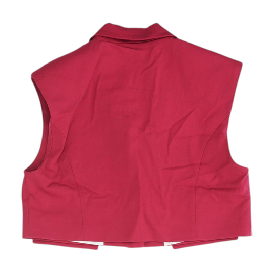 Hover Red Solid Blazer