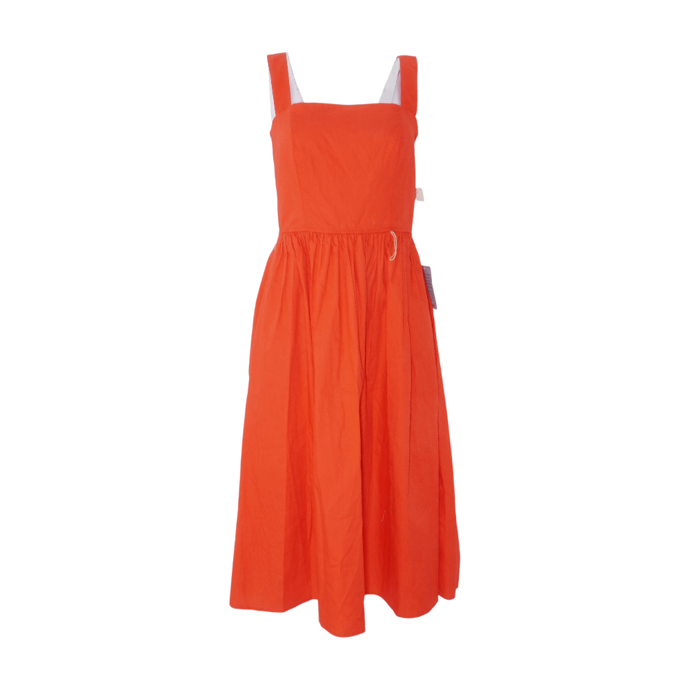 eliza j midi dresses Red Midi Dress – Unclaimed Baggage