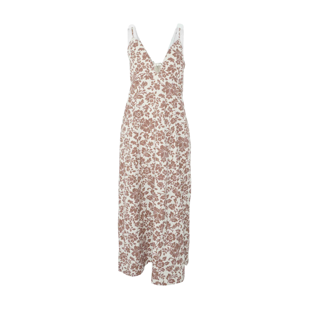 abercrombie floral dress & Fitch floral-print cut-out Maxi | Green Your favorite Emerson dress Abercrombie & Fitch high neck