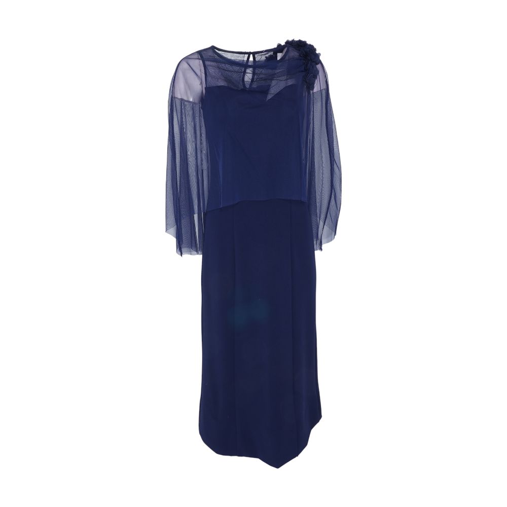 lovely grace formal dresses Navy Midi Dress – Unclaimed Baggage outfits