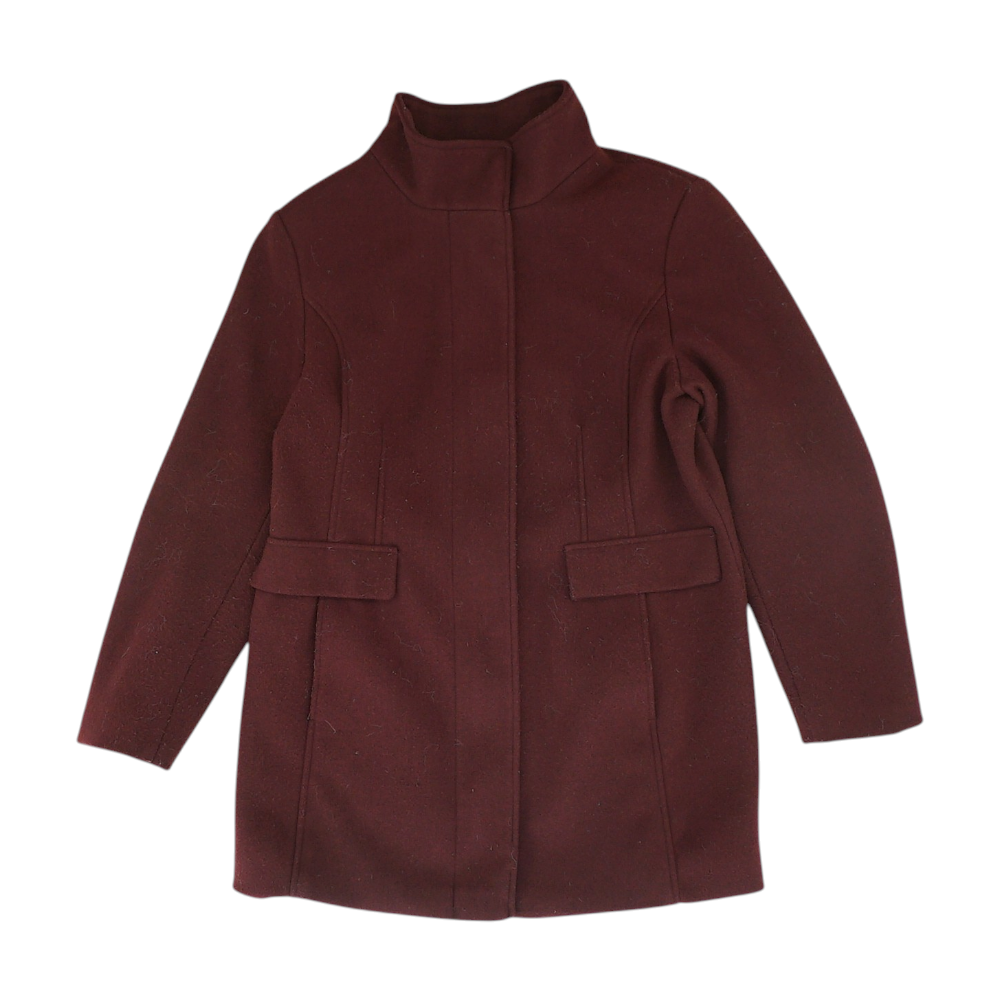 Maroon Solid Coat – Unclaimed Baggage