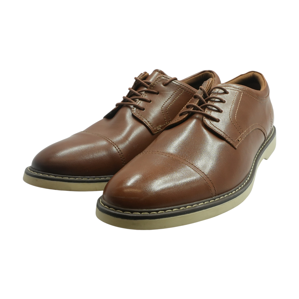 Brown Lace-Up Dress Shoes