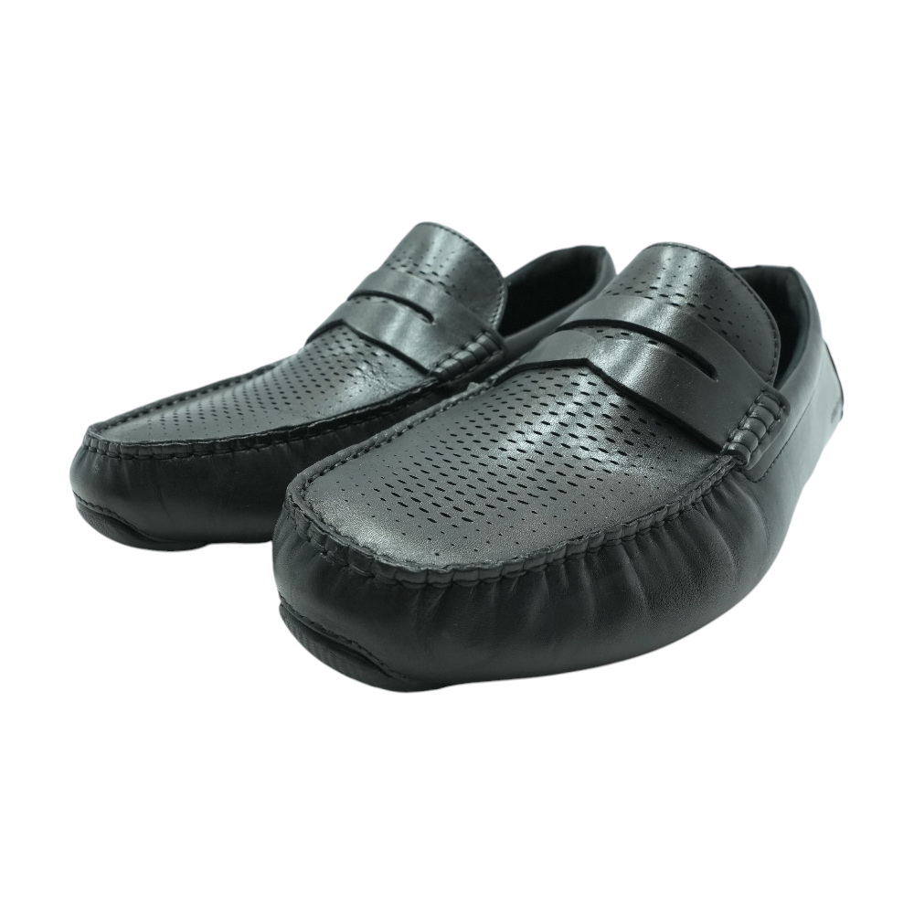 Black Slip-On Dress Shoes – Unclaimed Baggage display picture 2
