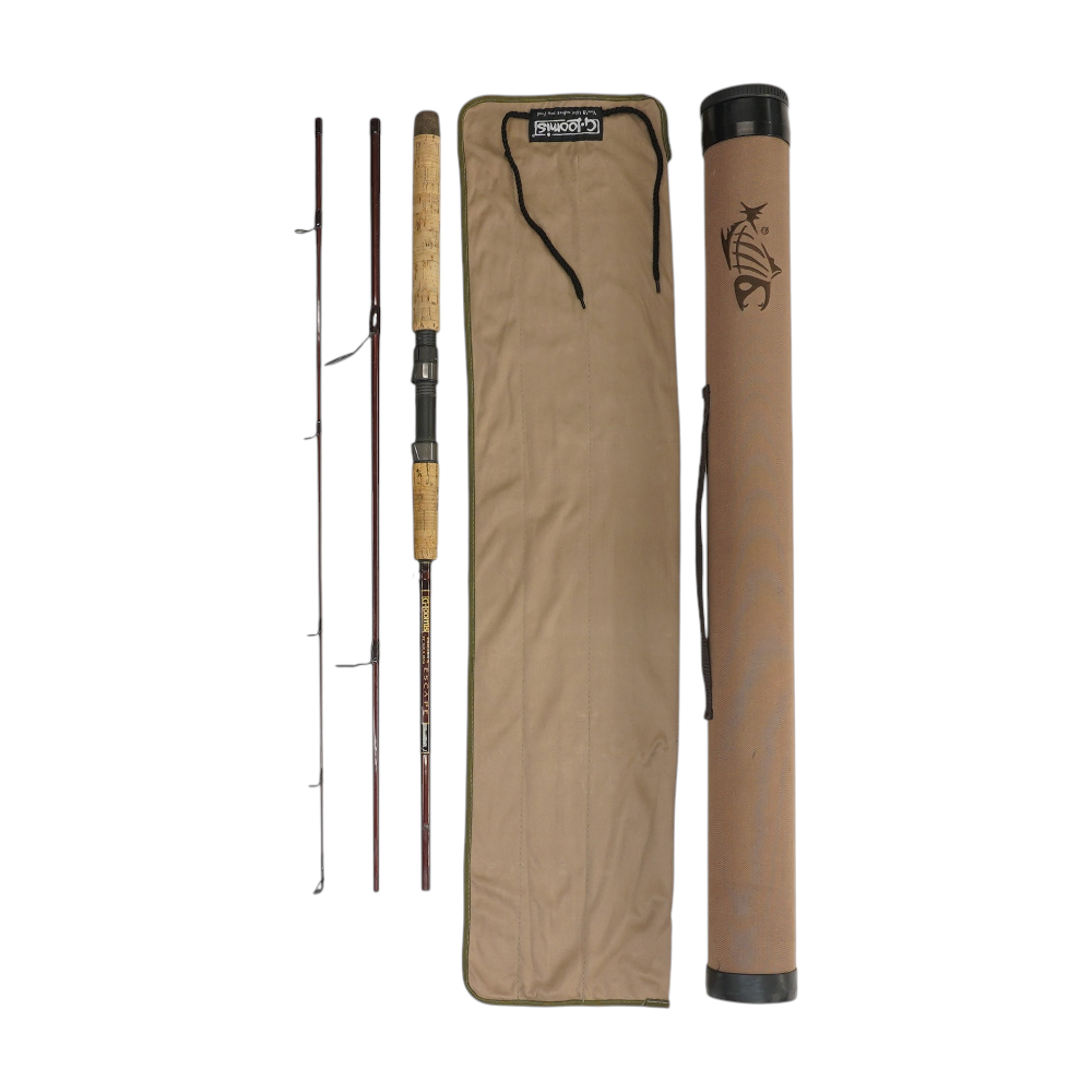 g loomis escape travel spinning rod G. Loomis Escape 6' 9" 3-Piece Travel Rod – Unclaimed Baggage