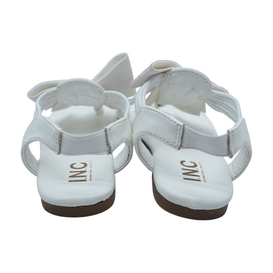 Hover Lila White Sandals