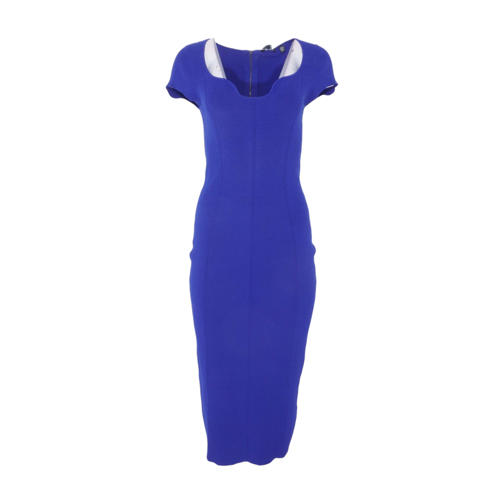 ted baker blue bodycon dress Midi fitting style Size:6X See Audrey Hepburn's Most LSD