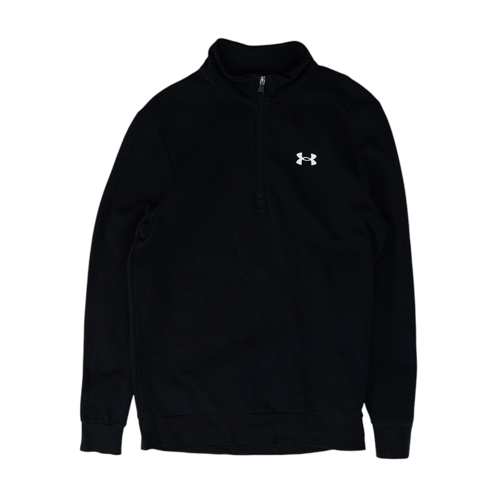Black Solid 1/4 Zip Pullover – Unclaimed Baggage