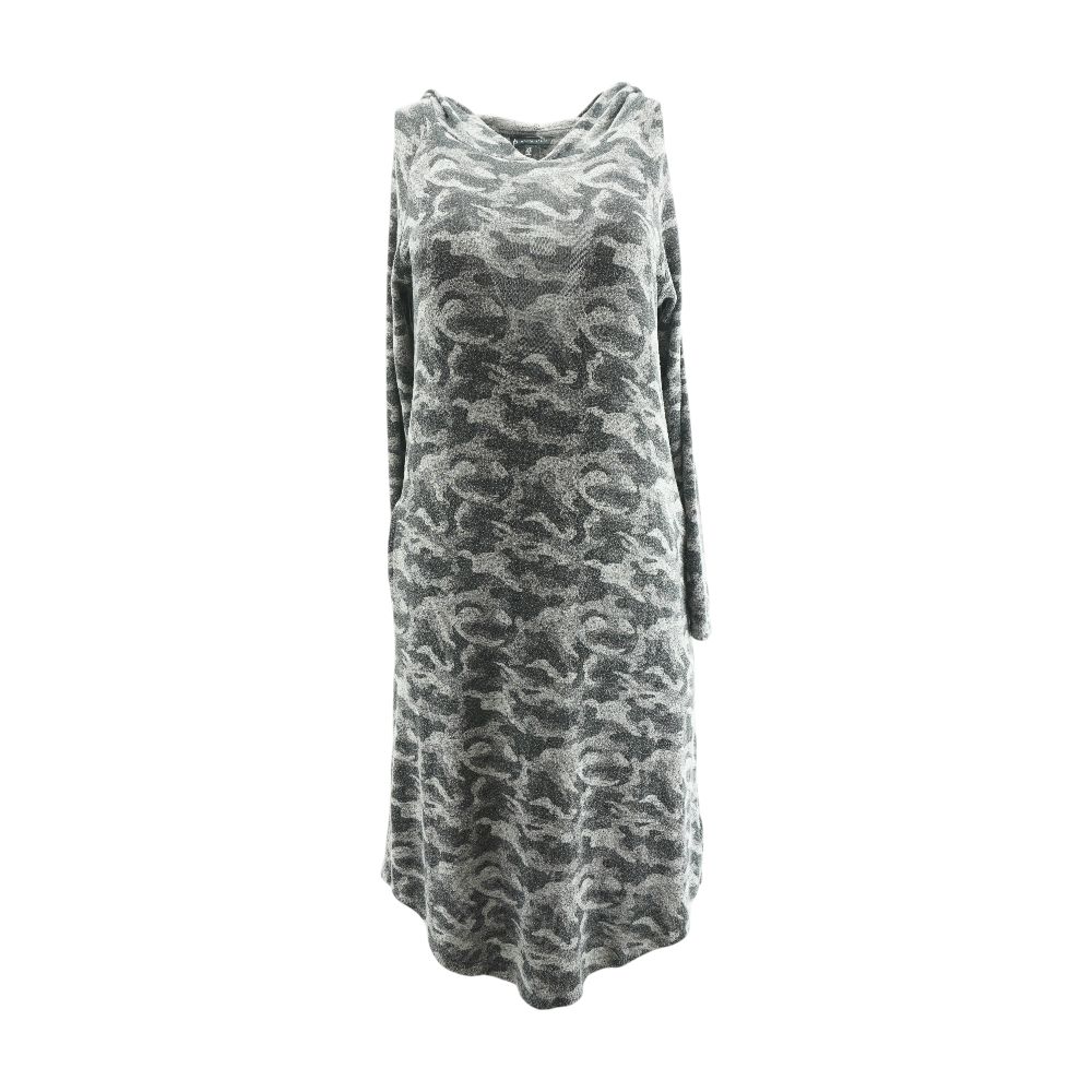 grey camo dress Gray Midi – Unclaimed Baggage Womens clothing