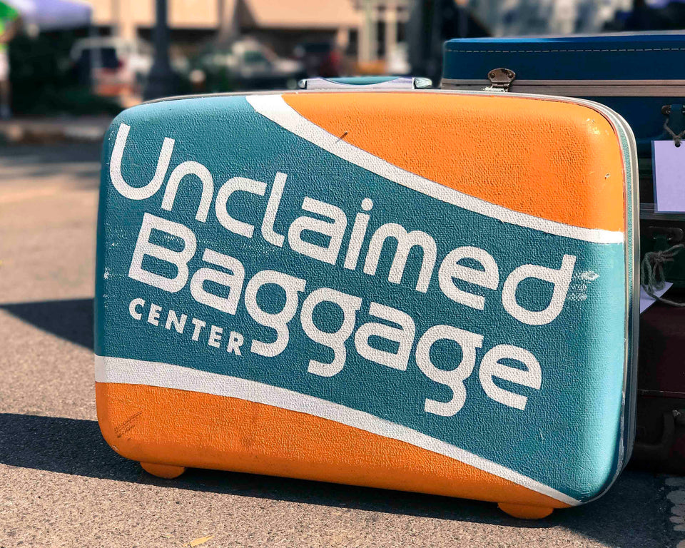 The Unclaimed Bag Unclaimed Baggage