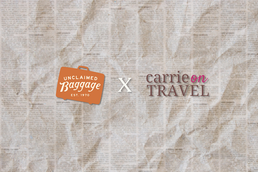 In The News: Unclaimed Baggage Chats With Carrie On Travel