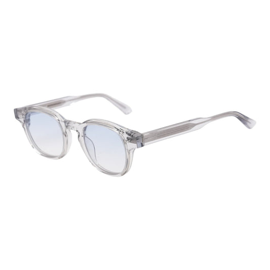 Gray C Round Sunglasses