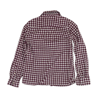 Maroon Plaid Button Down