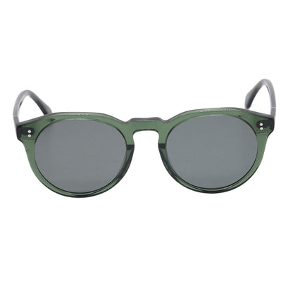 Green Tahiti Round Sunglasses