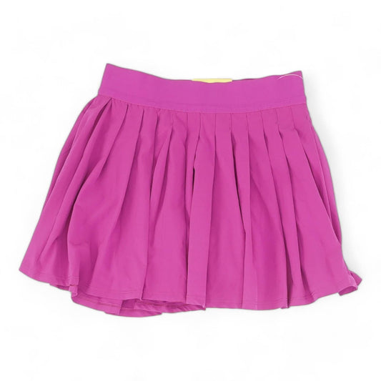 Magenta Solid Skort Skirt
