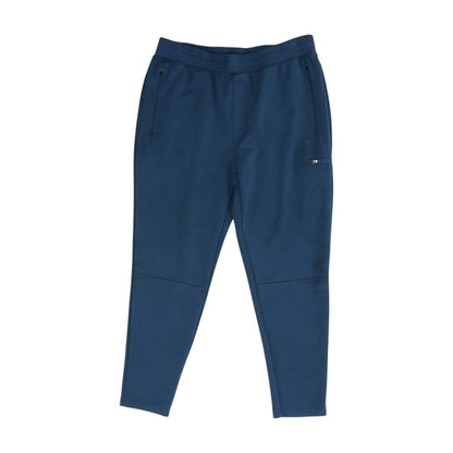 Blue Solid Active Pants