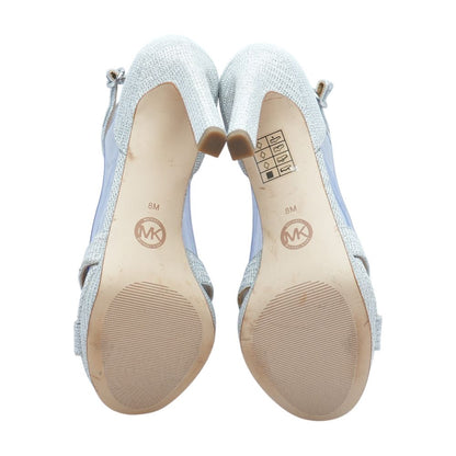 Silver Platform Heels