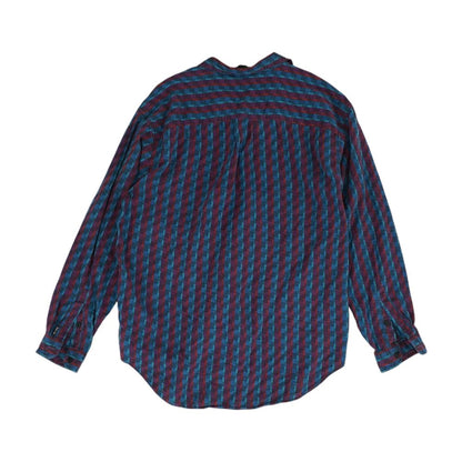 Multi Striped Long Sleeve Button Down
