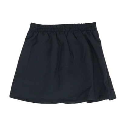 Navy Solid Skort Skirt