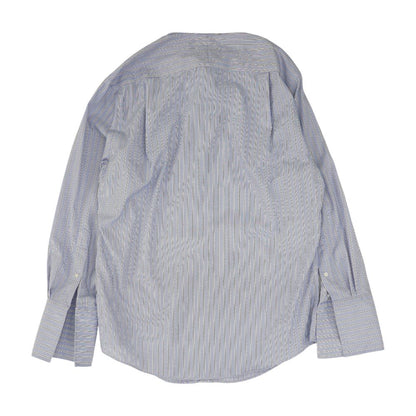 Blue Striped Long Sleeve Button Down