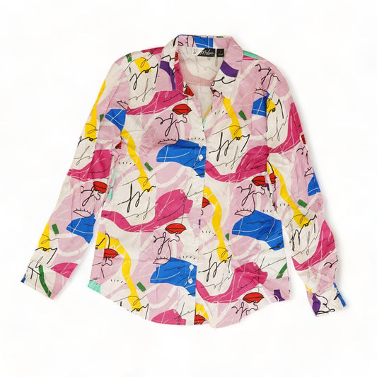 Multi Graphic Button Down