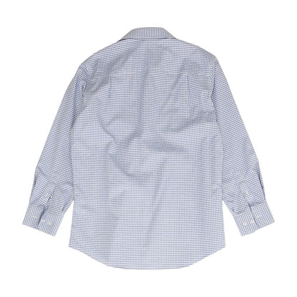 Blue Check Long Sleeve Button Down