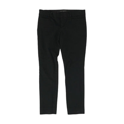Black Solid Pants