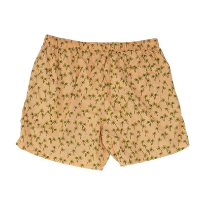 Orange Graphic Swim Shorts