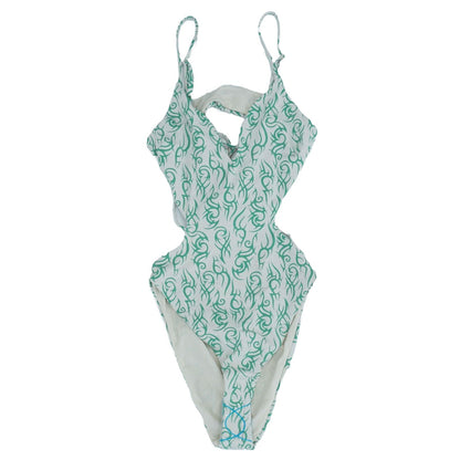Ivory Graphic One-Piece
