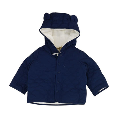 Navy Solid Jacket