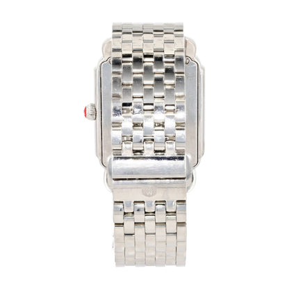 Women's Deco II Stainless Steel Diamond Frame Watch